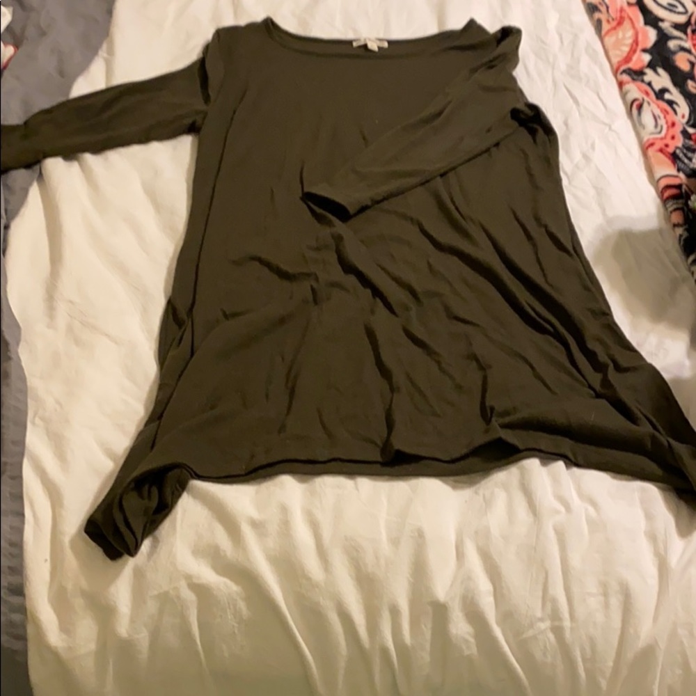 Olive green dress